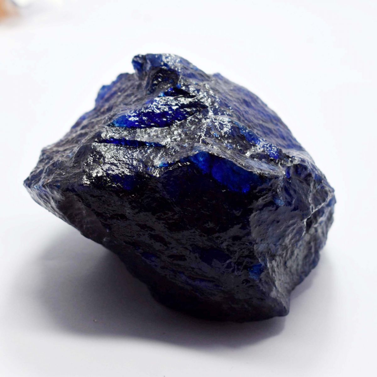 Natural Sapphire Blue Rough Uncut Huge Size 2362.75 Ct CERTIFIED Loose Gemstone