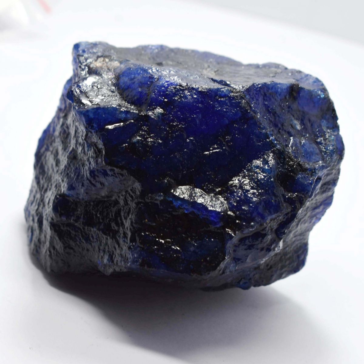 Natural Sapphire Blue Rough Uncut Huge Size 2362.75 Ct CERTIFIED Loose Gemstone