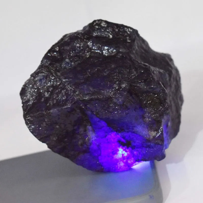 rough orange sapphire