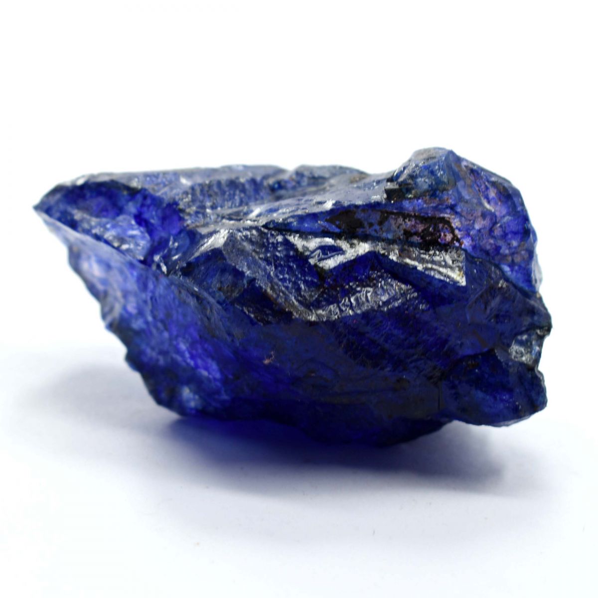 Natural Sapphire Blue Rough Uncut Huge Size 382.50 Ct CERTIFIED Loose Gemstone