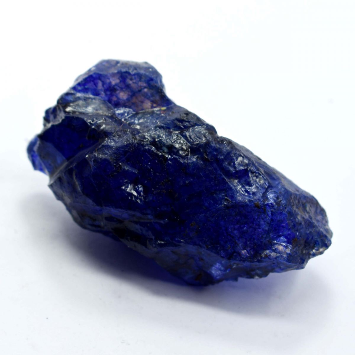 Natural Sapphire Blue Rough Uncut Huge Size 382.50 Ct CERTIFIED Loose Gemstone
