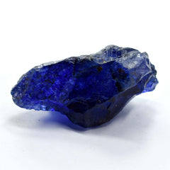 Natural Sapphire Blue Rough Uncut Huge Size 382.50 Ct CERTIFIED Loose Gemstone