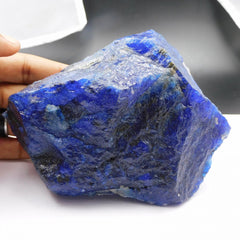 4776.40 Ct Natural CERTIFIED Loose Gemstone Blue Sapphire Uncut Raw Rough