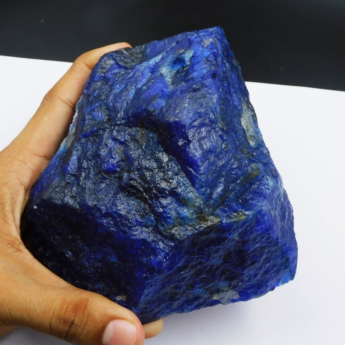 4776.40 Ct Natural CERTIFIED Loose Gemstone Blue Sapphire Uncut Raw Rough