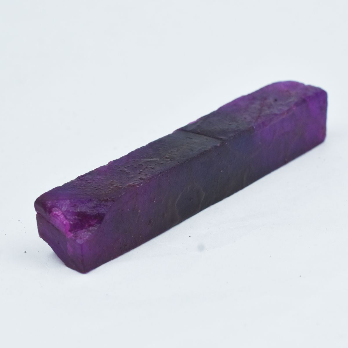 Purple Sapphire UnCut Rough 203.65 Ct Natural Raw Rough CERTIFIED Loose Gemstone