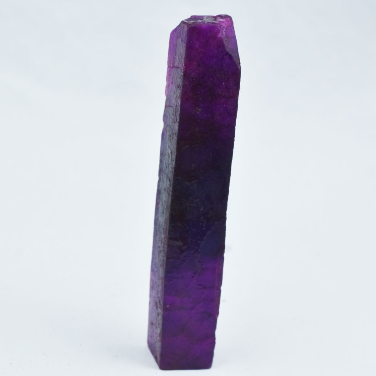 Purple Sapphire UnCut Rough 203.65 Ct Natural Raw Rough CERTIFIED Loose Gemstone