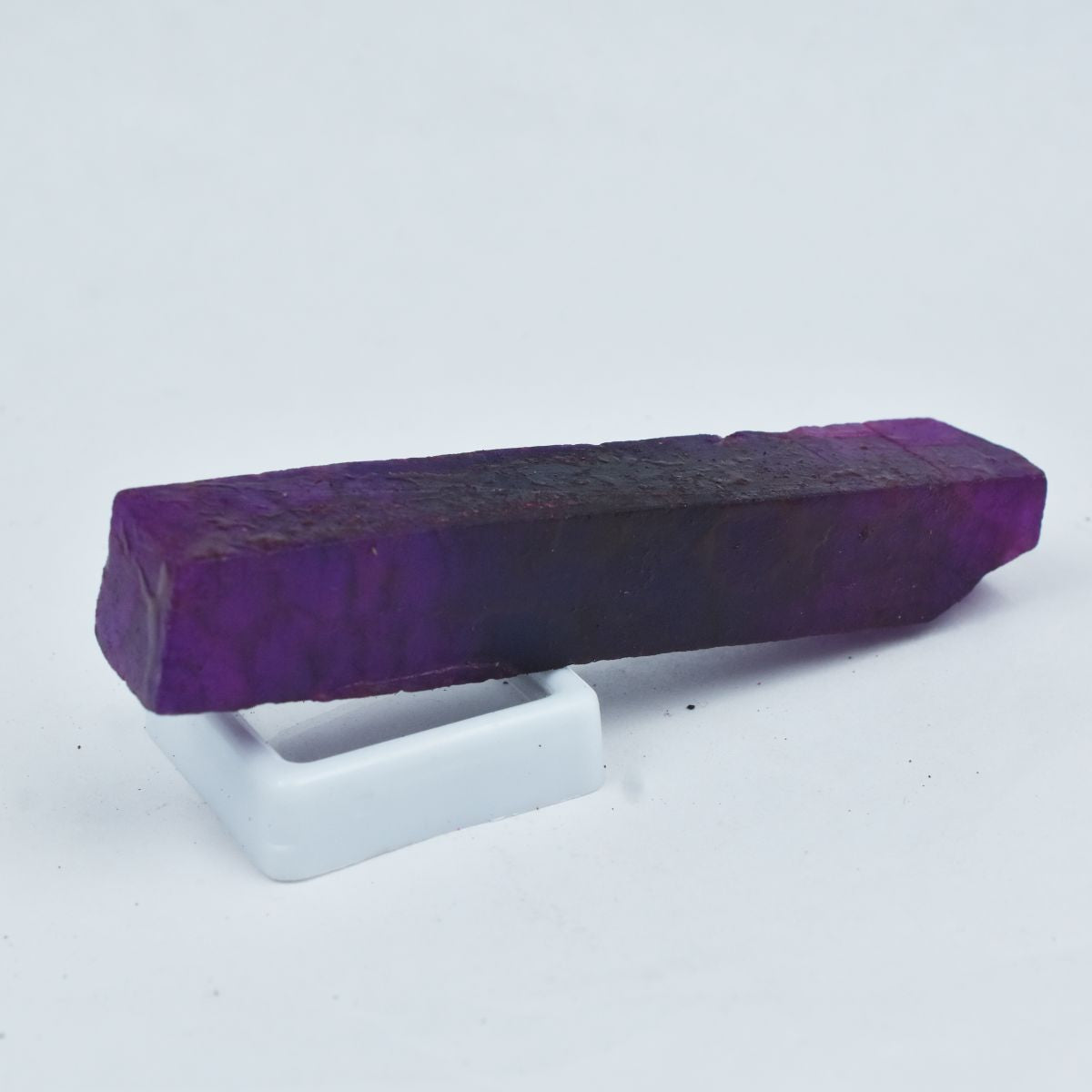 Purple Sapphire UnCut Rough 203.65 Ct Natural Raw Rough CERTIFIED Loose Gemstone