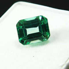 CERTIFIED Natural Loose Gemstone Earring Size Emerald Cut Montana Sapphire 3 Ct