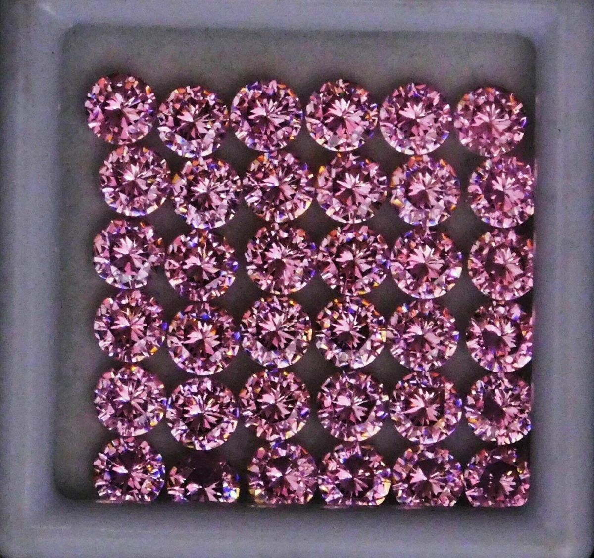 10.40 Ct SAPPHIRE Pink Round Shape Natural 5x5 mm CERTIFIED Loose Gemstone Lot