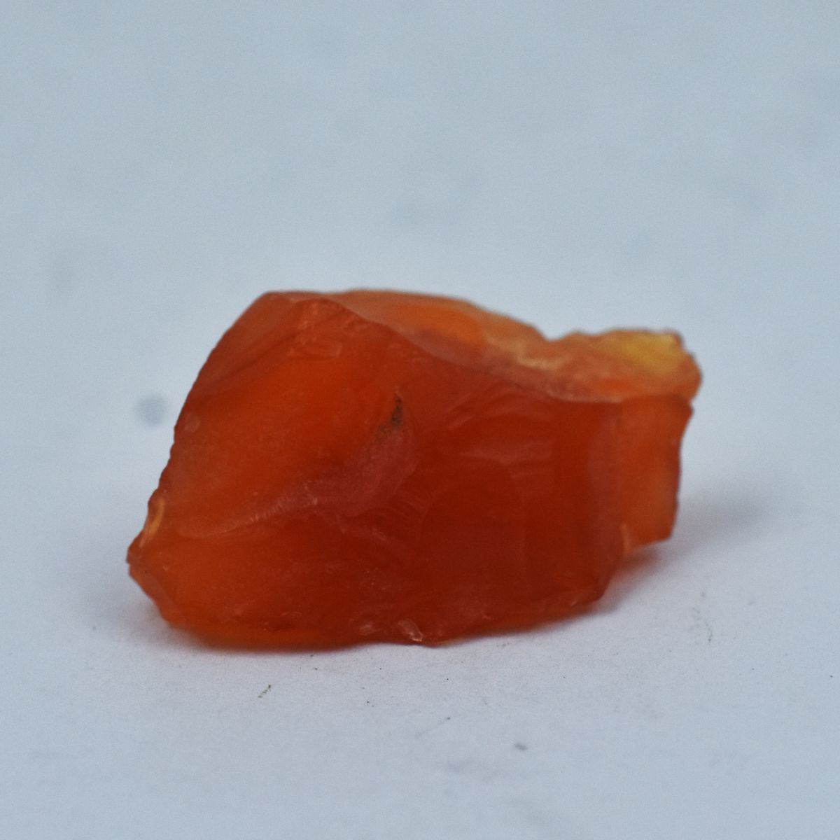 24.00 Ct CERTIFIED Natural Orange Sapphire Uncut Raw Rough Loose Gemstone