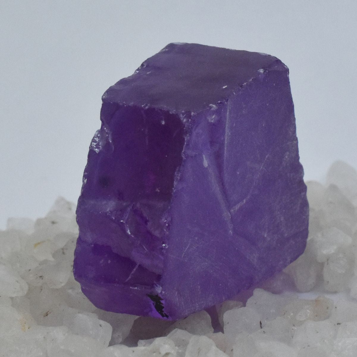 Uncut Rough Sapphire Natural Purple 320.05 Ct CERTIFIED Loose Gemstone