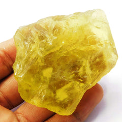 423 Ct Natural Sapphire Huge Rough Earth Mined CERTIFIED Yellow Loose Gemstone