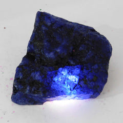 505 Ct Natural Blue Sapphire Earth Mined Huge Rough Loose Gemstone CERTIFIED