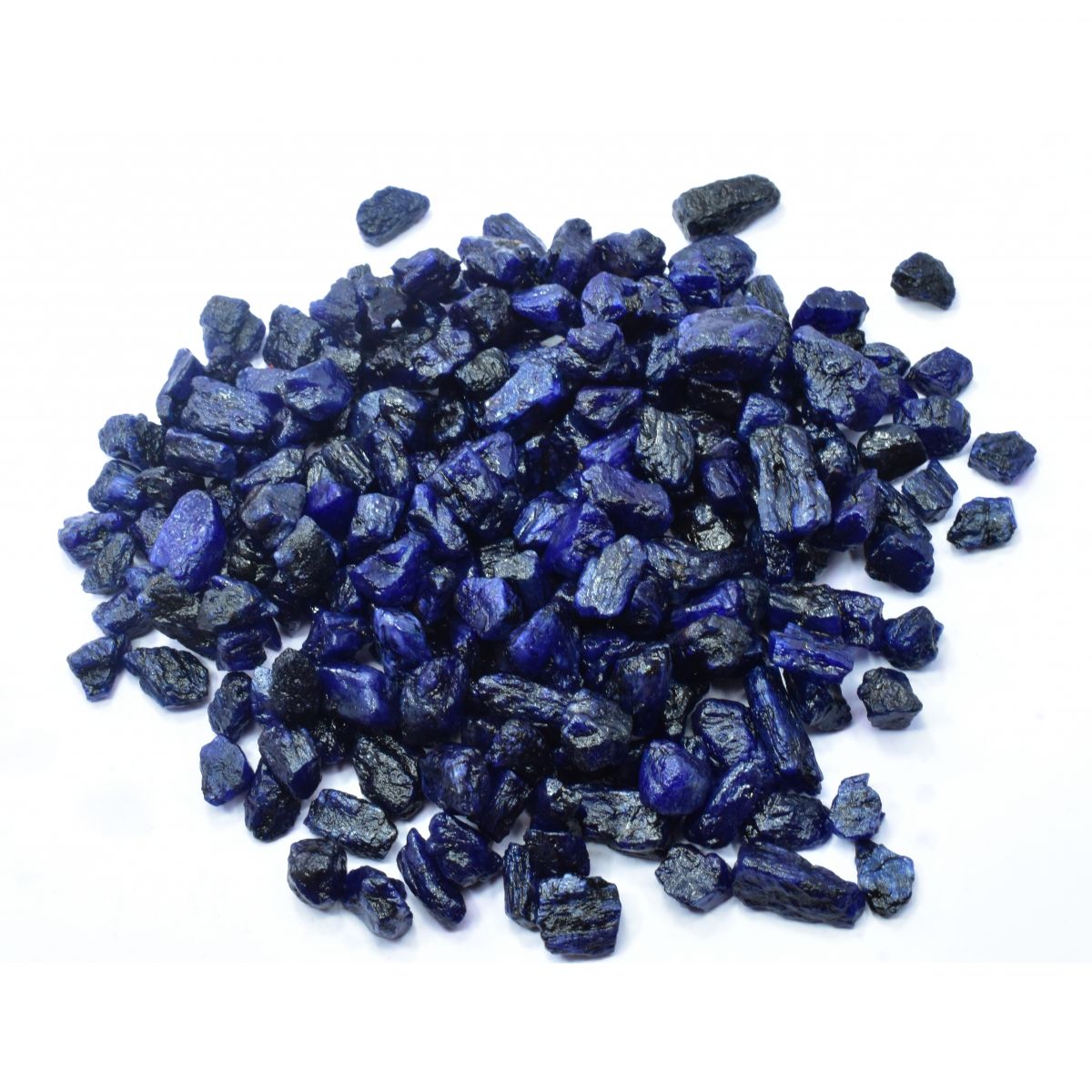 CERTIFIED Uncut Raw Rough Blue Sapphire 250 Carat NATURAL Loose Gemstone Lot