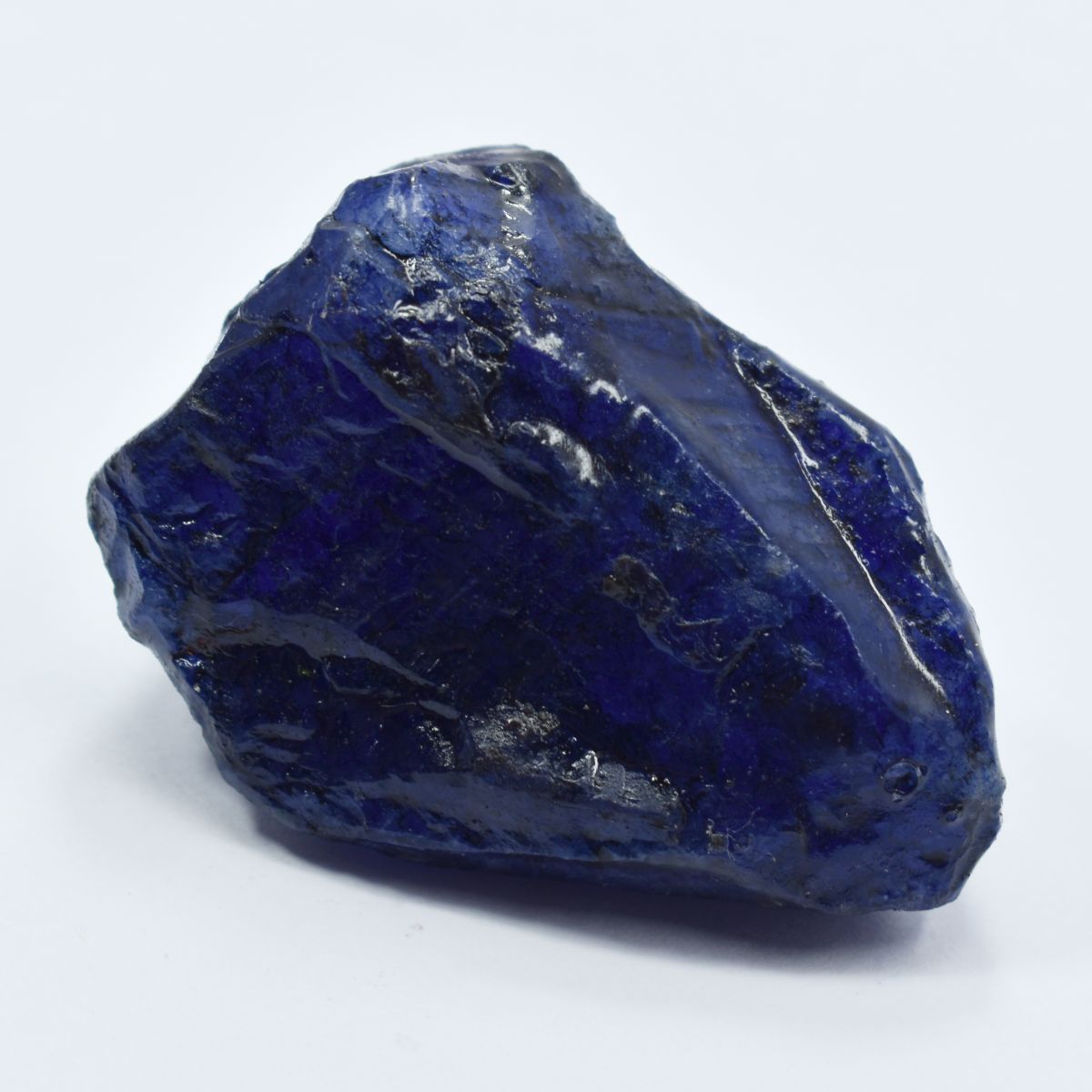 Blue Sapphire Dyed Rough Huge Size 279.65 Ct Natural CERTIFIED Loose Gemstone