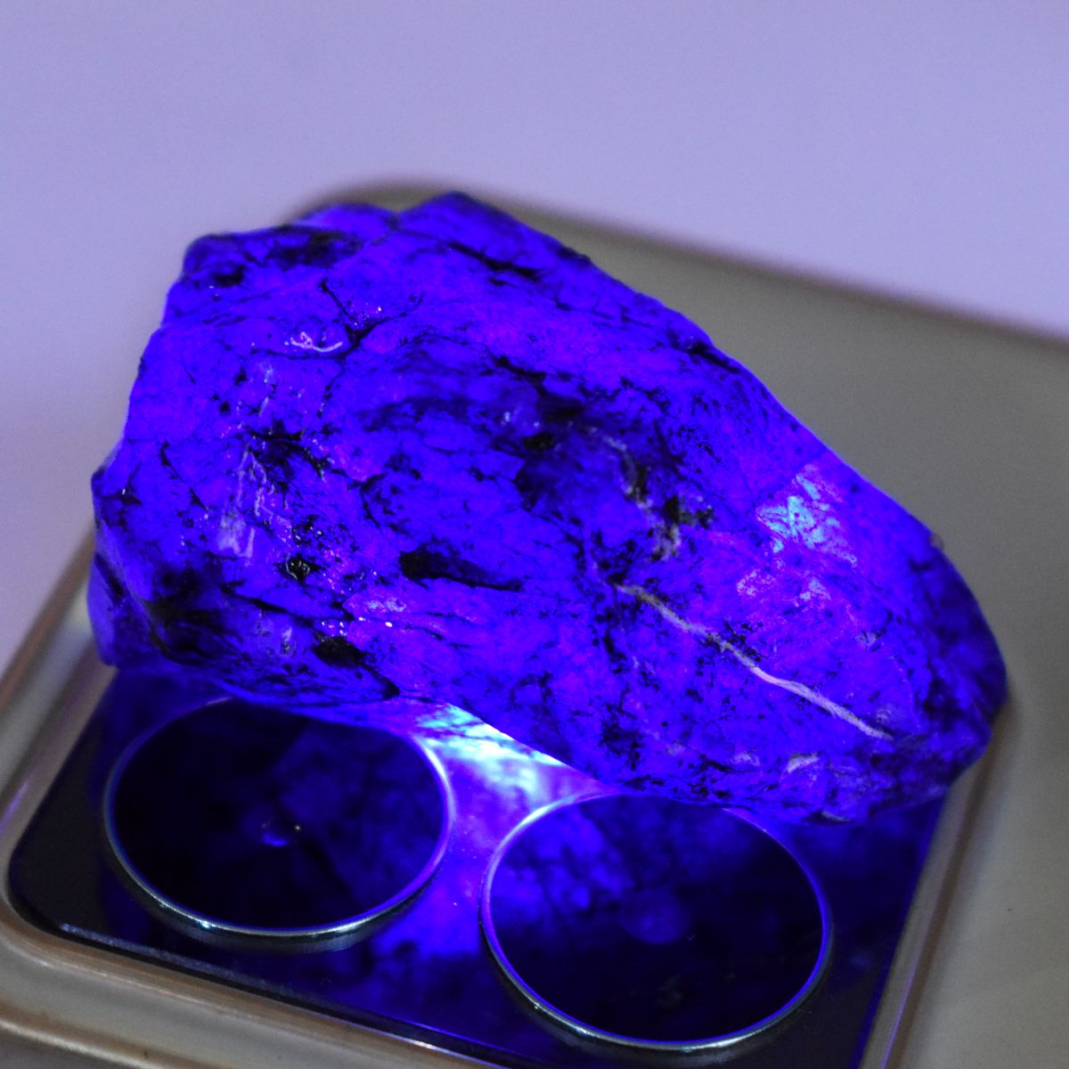 Blue Sapphire Dyed Rough Huge Size 279.65 Ct Natural CERTIFIED Loose Gemstone