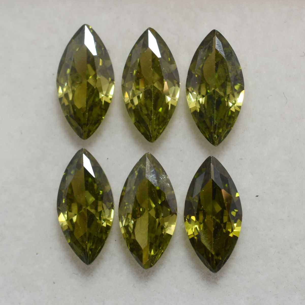9 Pcs Natural CERTIFIED Untreated Sapphire Marquise Cut Green 7x5 mm Gemstone