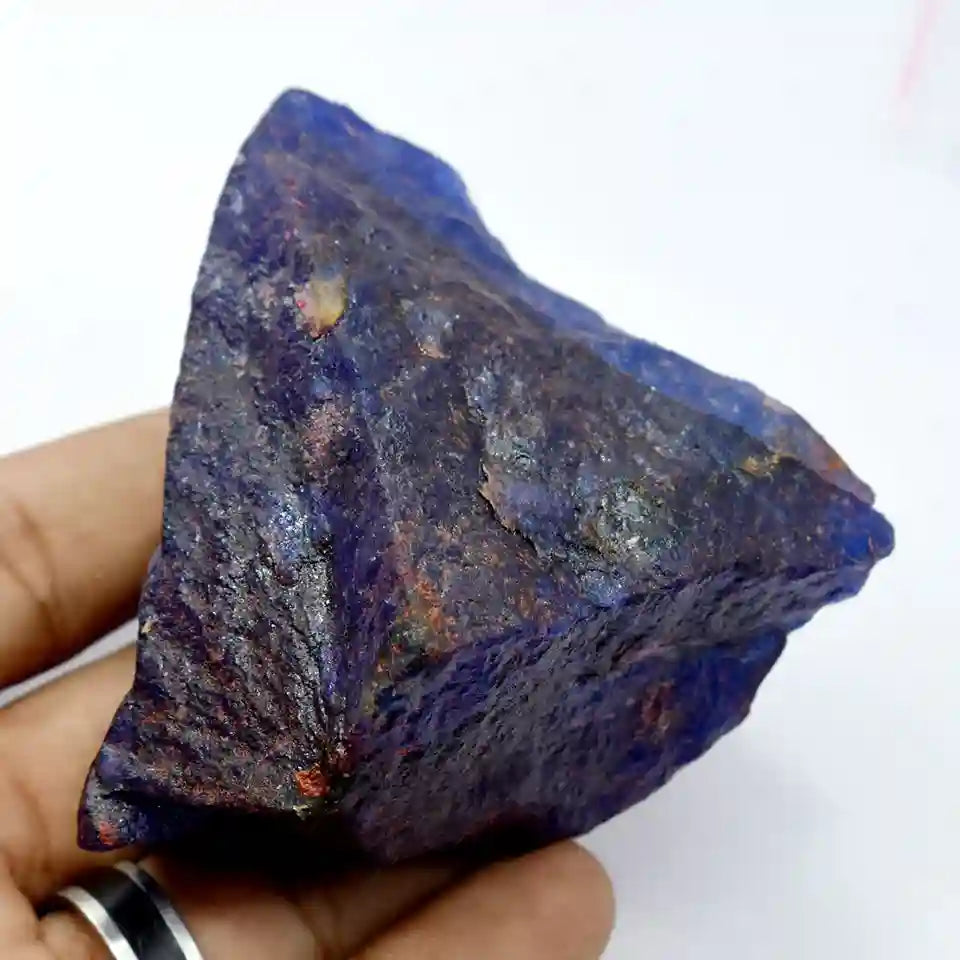 natural sapphire rock
