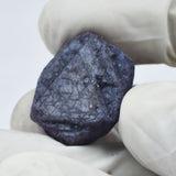 Dyed Blue Sapphire Natural 40.15 Ct CERTIFIED Uncut Rough Loose Gemstone
