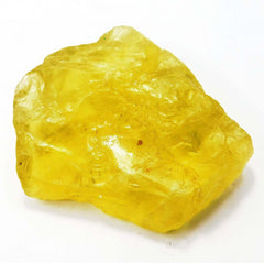 200 Ct NATURAL Sapphire YELLOW Earth Mined Huge Rough CERTIFIED Loose Gemstone