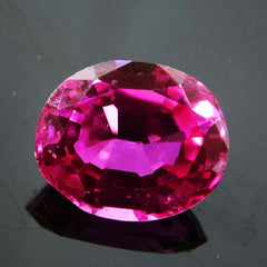 Loose PINK Ceylon Sapphire NATURAL Gemstone 8.00 Ct OVAL Cut AAA+ CERTIFIED