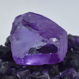 Natural Purple 327.95 Ct Uncut Rough Sapphire Loose Gemstone CERTIFIED
