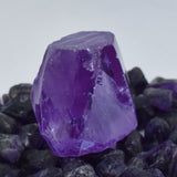 Natural Purple 327.95 Ct Uncut Rough Sapphire Loose Gemstone CERTIFIED