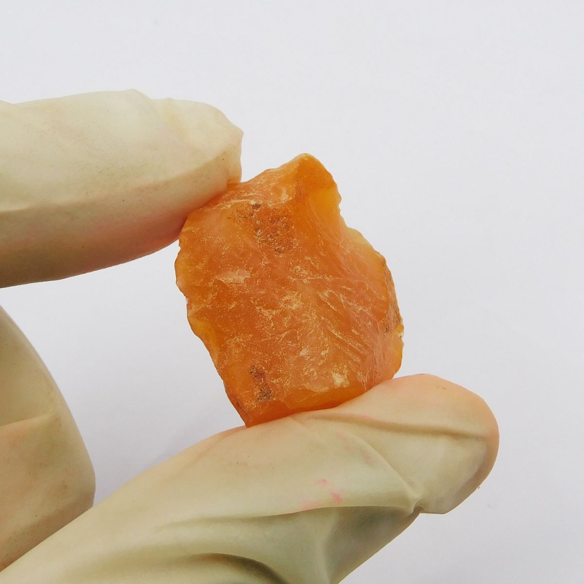 60.5 Ct Natural Uncut Huge Size Orange Sapphire Rough CERTIFIED Loose Gemstone