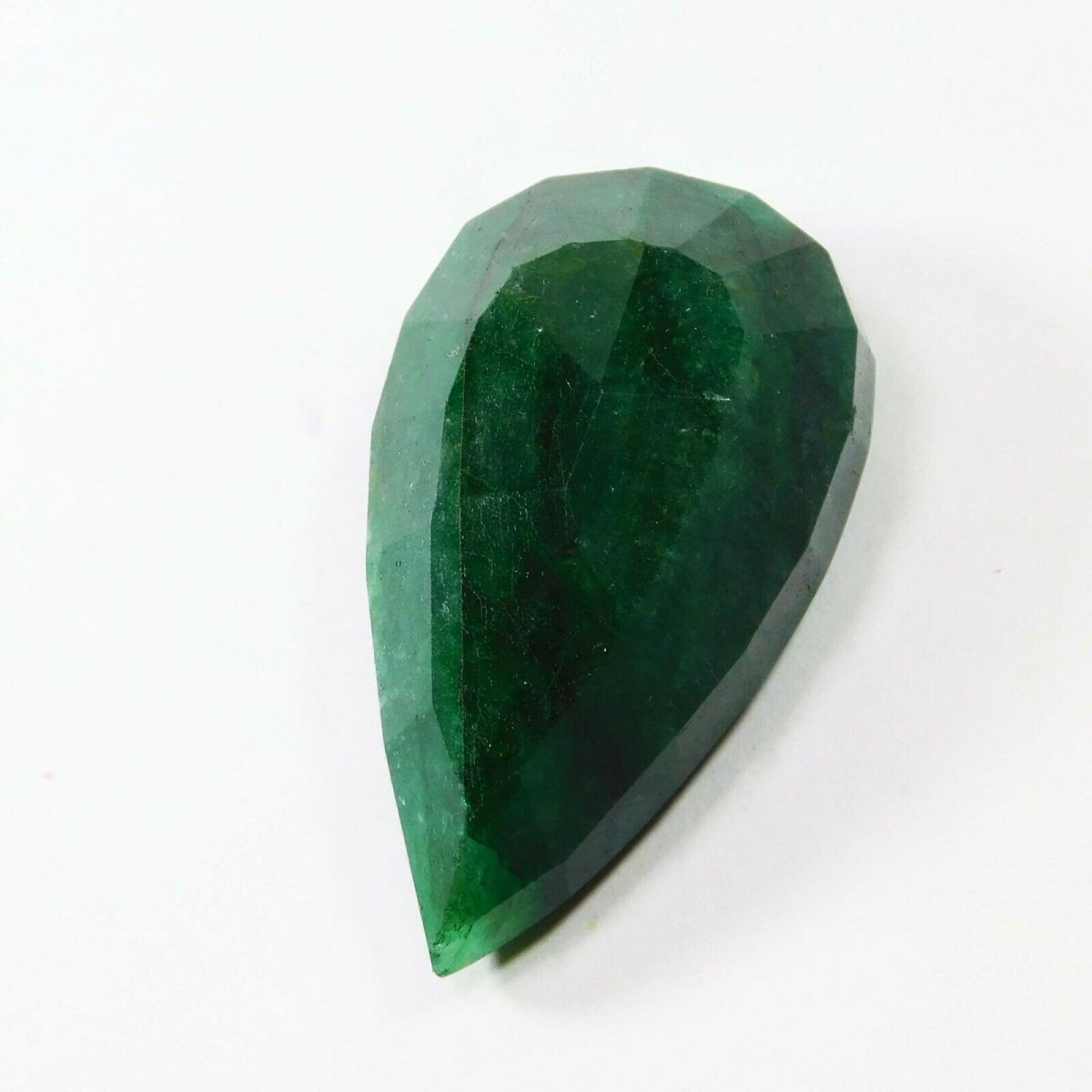 200 Ct Natural Emerald CERTIFIED Green Huge Pear Cut Rare Loose Gemstone