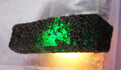 Natural Emerald Green Uncut Rough 134.59 Ct CERTIFIED Loose Gemstone
