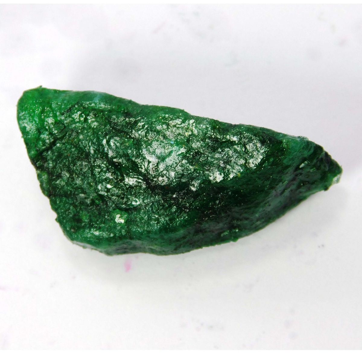 Natural Emerald Green CERTIFIED 40 Ct Loose Gemstone Huge Rough Earth Mined