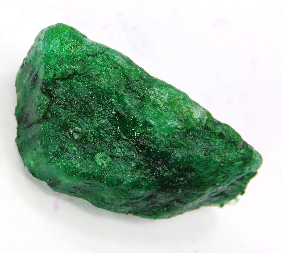 Natural Emerald Green CERTIFIED 40 Ct Loose Gemstone Huge Rough Earth Mined