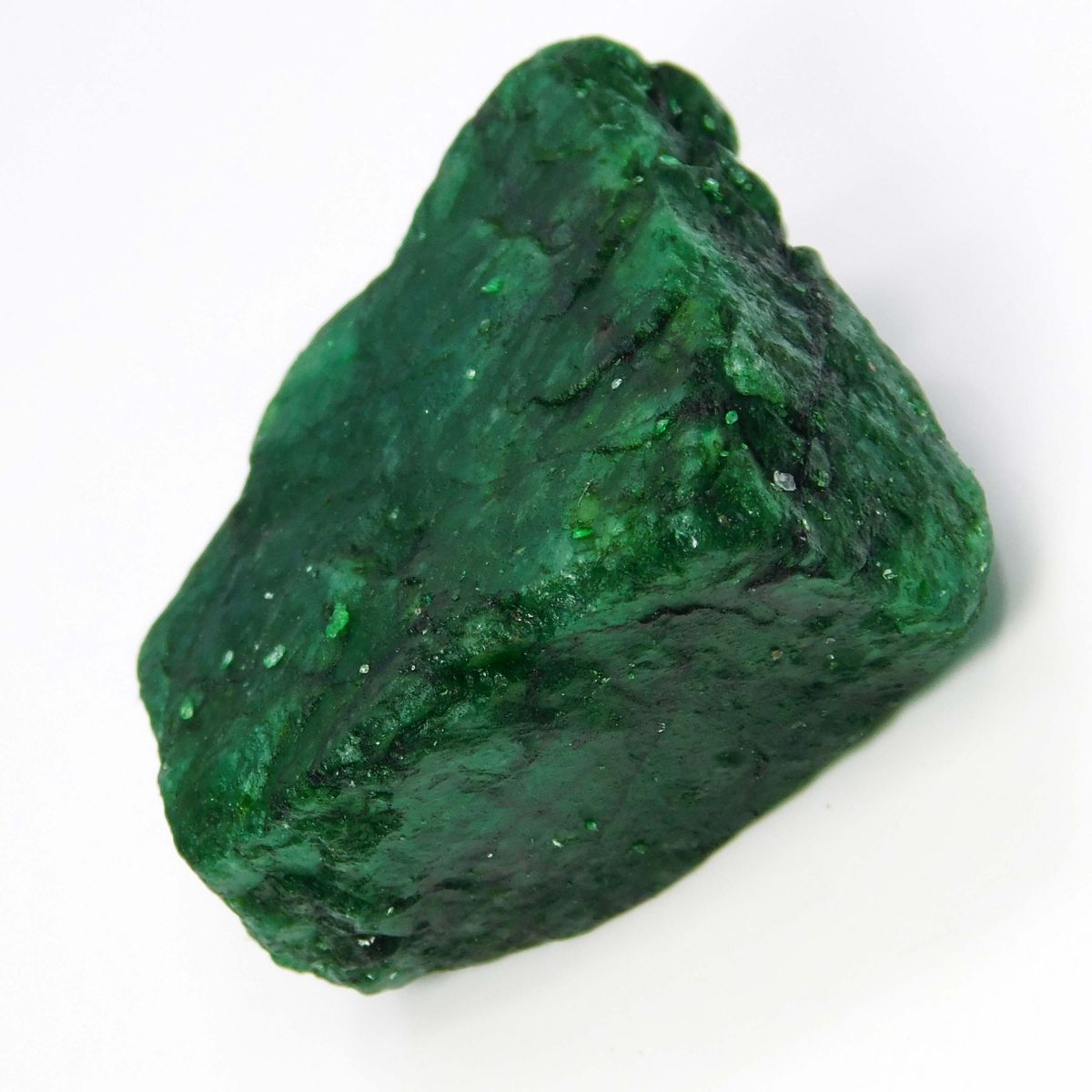 183 Ct Earth Mined Green Natural Emerald Huge Rough CERTIFIED Loose Gemstone