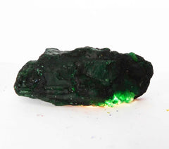 560 Ct Natural Green Emerald Huge Rough Earth Mined CERTIFIED Loose Gemstone