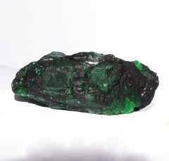 560 Ct Natural Green Emerald Huge Rough Earth Mined CERTIFIED Loose Gemstone