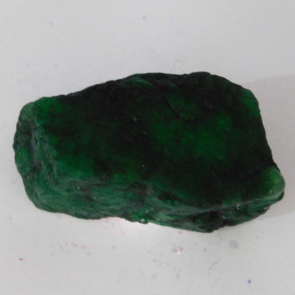 Huge Rough Earth Mined 450 Ct Natural Emerald Green Loose Gemstone CERTIFIED