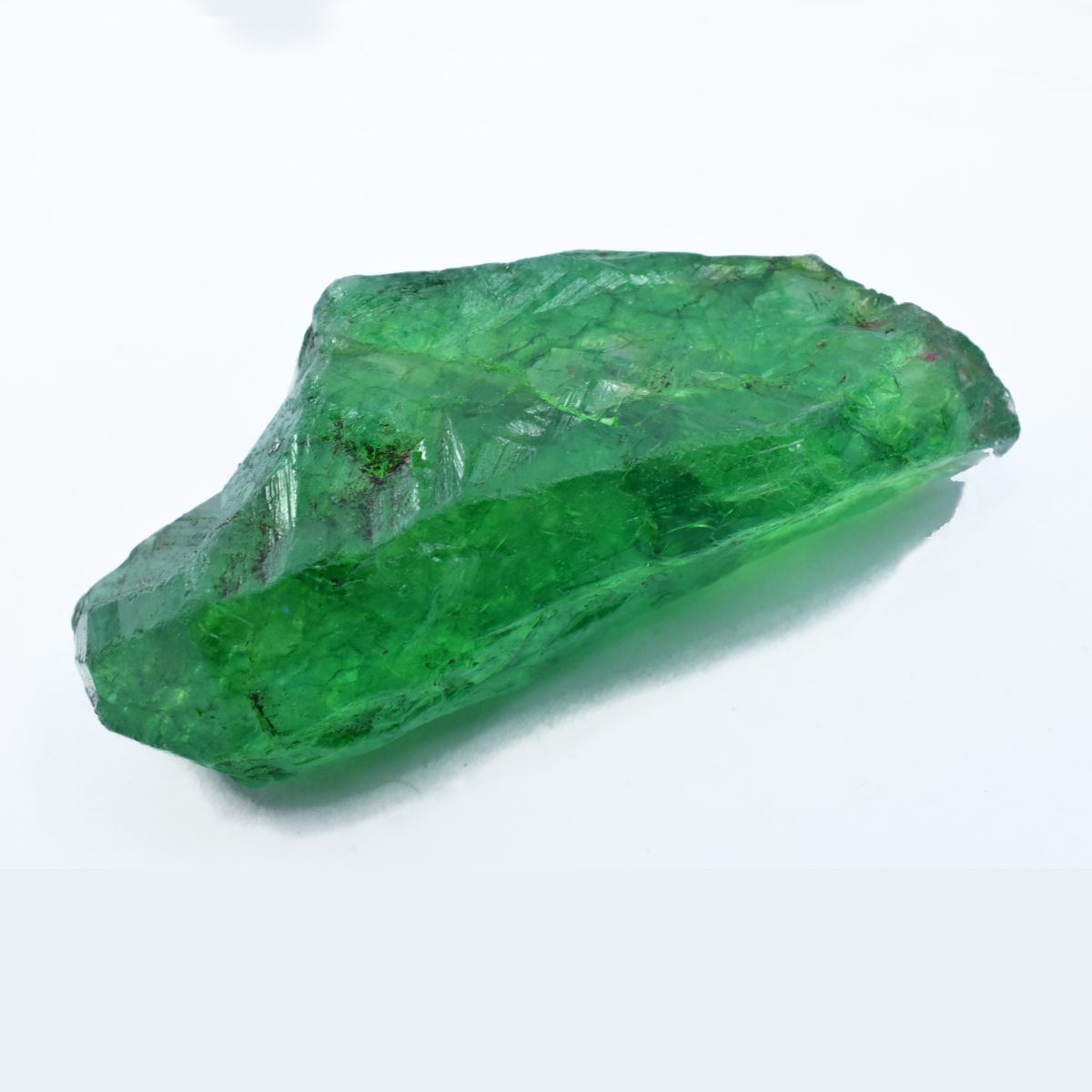 322.25 Ct Natural Green Colombian Emerald Rough Uncut CERTIFIED Loose Gemstones