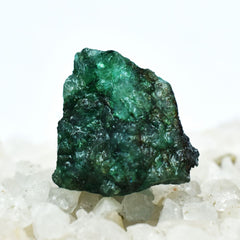 Uncut Raw Rough 58.15 Ct Natural CERTIFIED Green Emerald Loose Gemstone
