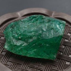 272.05 Ct Earth Mined Natural Emerald Huge Rough CERTIFIED Green Loose Gemstone