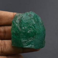 272.05 Ct Earth Mined Natural Emerald Huge Rough CERTIFIED Green Loose Gemstone