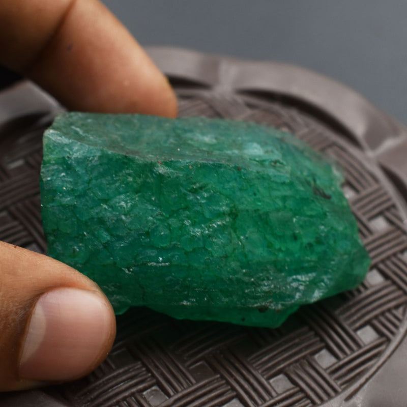 Certified Natural Emerald Rough 272.05 Ct Gemstone
