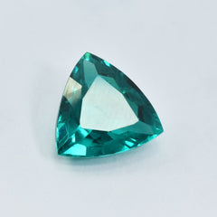 10.25 Ct NATURAL Green Garnet Amazing Trillion Cut Best Loose Gemstone CERTIFIED