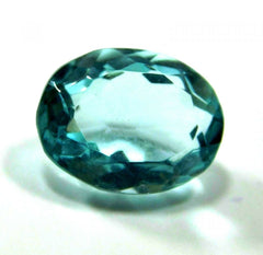 6 Ct Natural Oval Shape Ocean Blue Aquamarine Certified Loose Gemstone A++