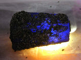 Natural Blue Sapphire Rough CERTIFIED 165.30 Ct Uncut Earth Mined Loose Gemstone