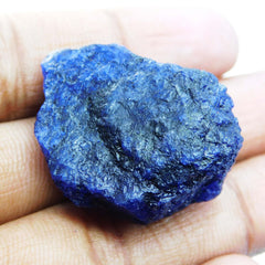 29 Ct Natural Blue Sapphire Rough Rough Certified Loose Earth Mined Gemstones