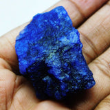 Natural Blue Sapphire Rough 93.90 Carat Loose Gemstone CERTIFIED