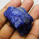 Natural Blue Sapphire Rough 93.90 Carat Loose Gemstone CERTIFIED