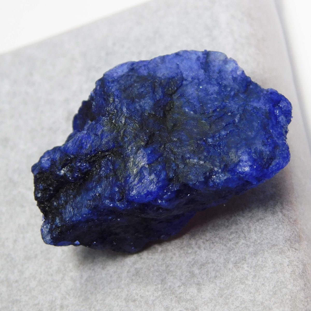 Natural Blue Sapphire Rough 93.90 Carat Loose Gemstone CERTIFIED