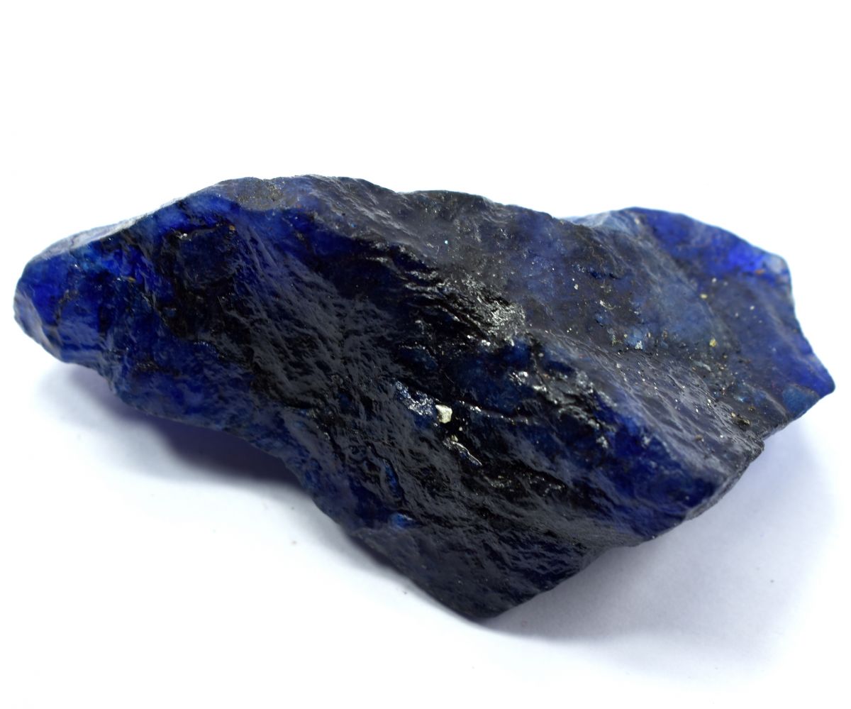 Uncut Huge Size Natural Blue Sapphire Rough 499.90 Ct Loose Gemstone CERTIFIED