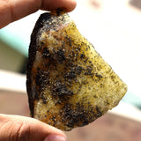 485.95 Ct NATURAL Yellow Sapphire ROUGH Earth Mined CERTIFIED Loose Gemstone